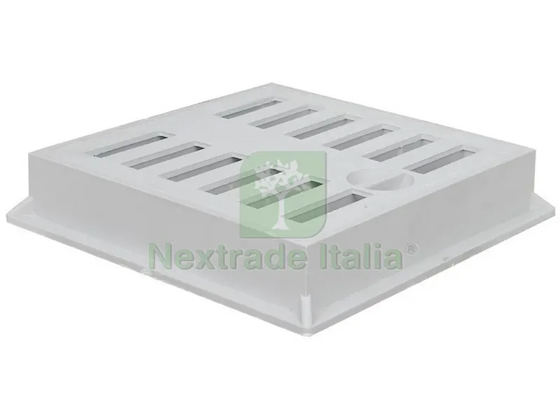 TELAIO + GRIGLIA PER POZZETTO cm. 40x40 — Scarichi e sifoni — rif. FERX.VIT51096 TELAIO + GRIGLIA PER POZZETTO cm. 40x40 — Scarichi e sifoni — rif. FERX.VIT51096