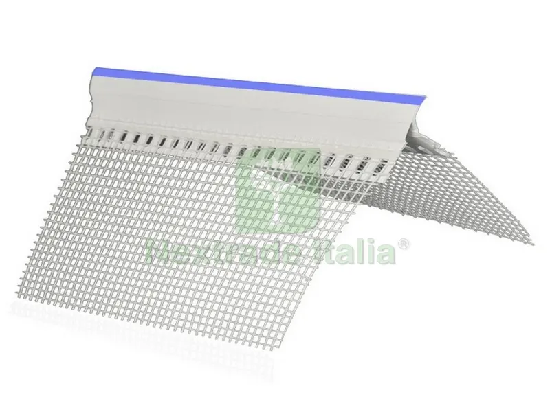 26PZ PARASPIGOLO IN PLASTICA CON RETE E GOCCIOLATOIO mt. 2,5 — Isolanti e reti — rif. FERX.VIT42104