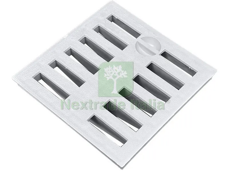 GRIGLIA SINGOLA PER POZZETTO cm. 30x30 — Scarichi e sifoni — rif. FERX.VIT42113