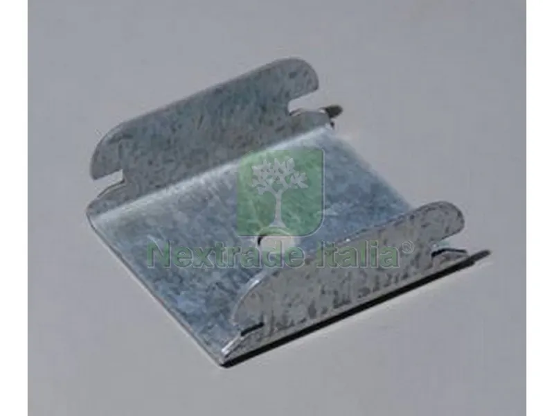 100PZ AGGANCIO A SCATTO PER PROFILO DA 50 mm. BORDI ARROTONDATI PER CARTONGESSO — Isolanti e reti — rif. FERX.VIT45745 100PZ AGGANCIO A SCATTO PER PROFILO DA 50 mm. BORDI ARROTONDATI PER CARTONGESSO — Isolanti e reti — rif. FERX.VIT45745