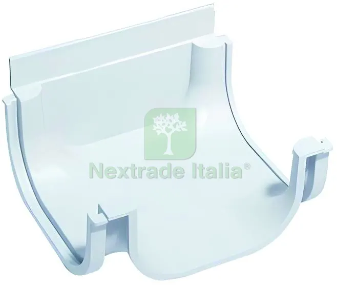 RACCORDO PER CANALETTA cm. 13x50 - cm. 7,5 h — Tubi e raccordi — rif. FERX.VIT59844