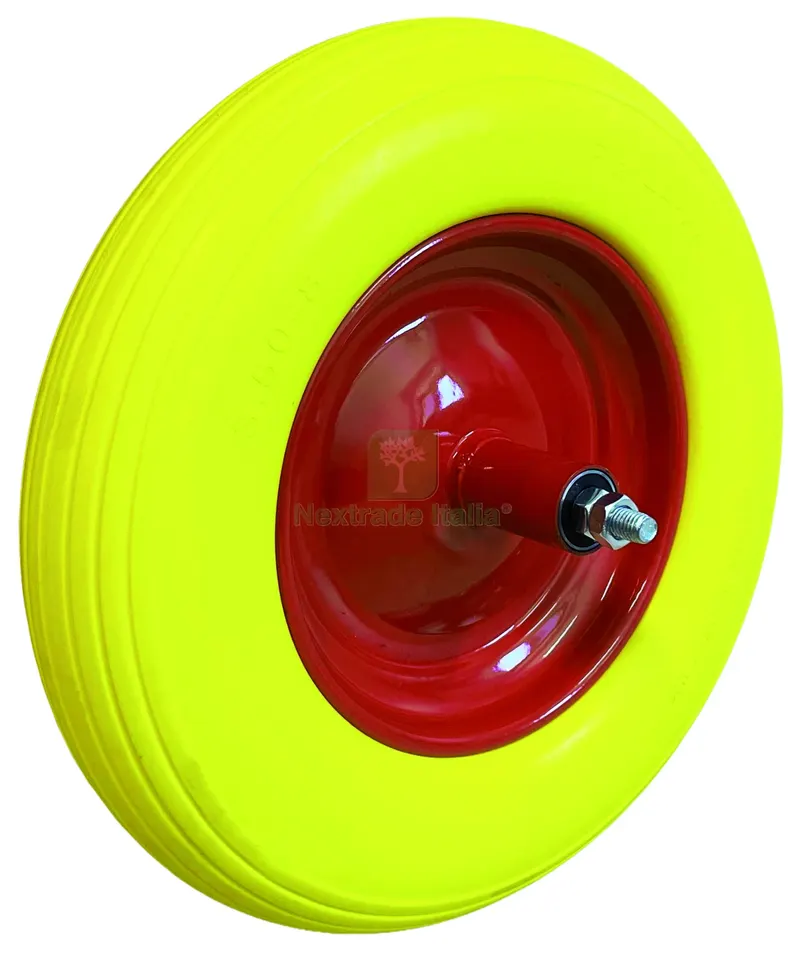RUOTA PIENA X CARRIOLA CON CUSCINETTI MIS.3.50x8 PERNO CM.21/ASSE CM.13,5 — Attrezzi da giardino — rif. FERX.VIT59545 RUOTA PIENA X CARRIOLA CON CUSCINETTI MIS.3.50x8 PERNO CM.21/ASSE CM.13,5 — Attrezzi da giardino — rif. FERX.VIT59545