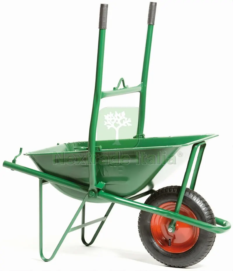 Carriola Ribaltabile per Montacarichi Vasca in Lamiera lt. 75 — Attrezzi da giardino — rif. FERX.VIT55855