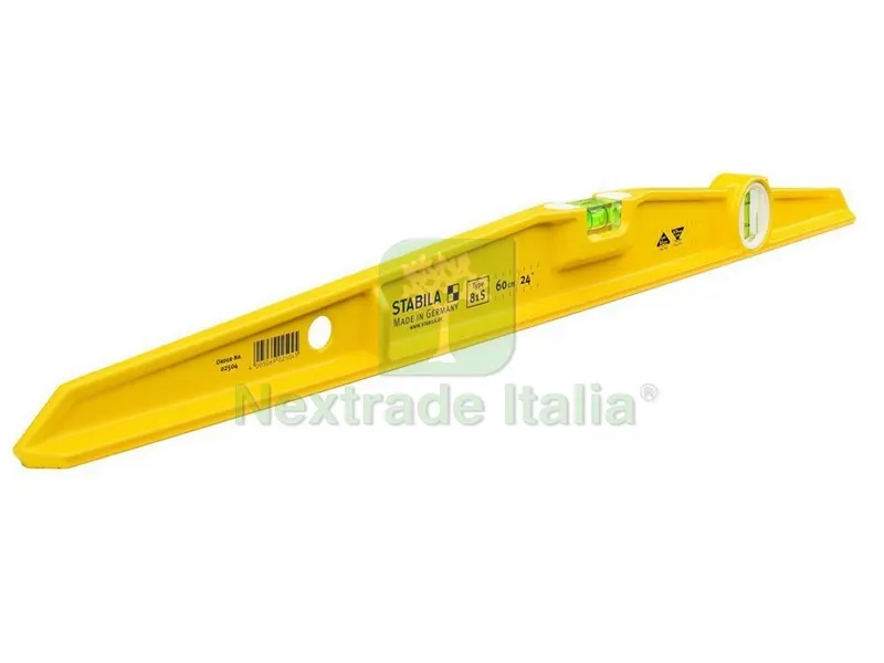 LIVELLA A 2 BOLLE 81S cm. 60 — Misurazione e taglio manuale — rif. FERX.VIT6431 LIVELLA A 2 BOLLE 81S cm. 60 — Misurazione e taglio manuale — rif. FERX.VIT6431