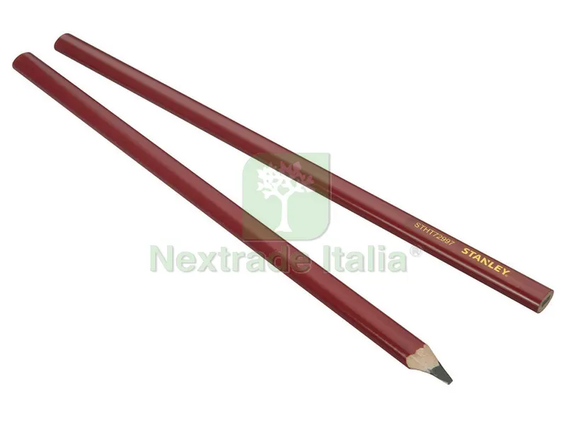 72PZ Matita per Falegnami col. rosso mm. 300 — Articoli per ufficio — rif. FERX.VIT40117 72PZ Matita per Falegnami col. rosso mm. 300 — Articoli per ufficio — rif. FERX.VIT40117