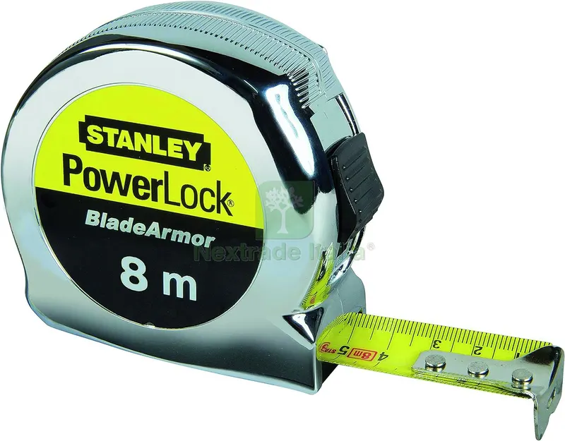 FLESSOMETRO POWERLOCK BLADE ARMOR mt. 8x25 mm. — Misurazione e taglio manuale — rif. FERX.VIT57475 FLESSOMETRO POWERLOCK BLADE ARMOR mt. 8x25 mm. — Misurazione e taglio manuale — rif. FERX.VIT57475