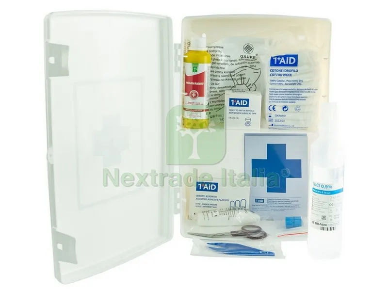 Armadietto Pensile Pronto Soccorso in Polipropilene cm. 24,5x13x35 h - ALL — Pile e batterie — rif. FERX.VIT49658 Armadietto Pensile Pronto Soccorso in Polipropilene cm. 24,5x13x35 h - ALL — Pile e batterie — rif. FERX.VIT49658