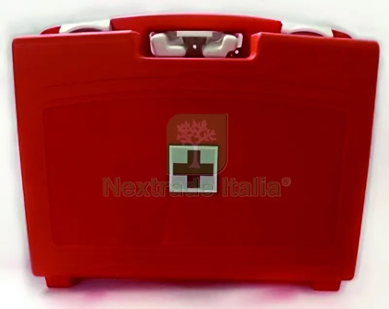 VALIGETTA PRONTO SOCCORSO IN POLIPROPILENE cm. 40x13x29,5 h col. Arancio - ALLEG.1 — Pile e batterie — rif. FERX.VIT55477 — foto 2