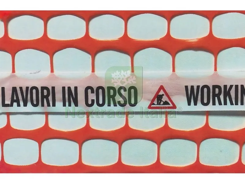 50MT Rete per Cantiere MT.50 Redil Plus Fascia Lavori in Corso col. Arancio H. c MT 50 — Reti e recinzioni — rif. FERX.VIT53444 50MT Rete per Cantiere MT.50 Redil Plus Fascia Lavori in Corso col. Arancio H. c MT 50 — Reti e recinzioni — rif. FERX.VIT53444