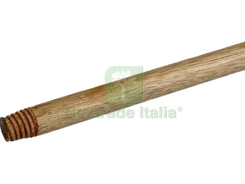 25PZ Manico in Legno per Scopa Industriale cm. 130 — Manici e impugnature di ricambio — rif. FERX.VIT53712 25PZ Manico in Legno per Scopa Industriale cm. 130 — Manici e impugnature di ricambio — rif. FERX.VIT53712