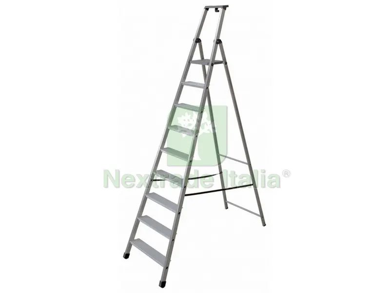 SCALA IN ALLUMINIO PI+ SU MAXI 110 10 gradini — Scale e sgabelli — rif. FERX.VIT40471
