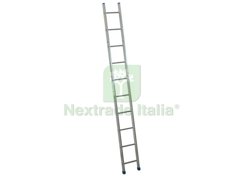 SCALA IN ALLUMINIO A 1 ELEMENTO STILO Gradini N°7 cm. 216 — Scale e sgabelli — rif. FERX.VIT40802