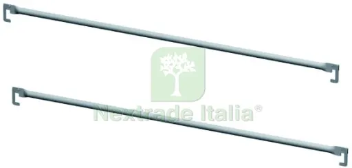 ASTA PARAPETTO PER PONTEGGIO GRIM EU 75 kit. 2 pz. — Scale e ponteggi — rif. FERX.VIT56796