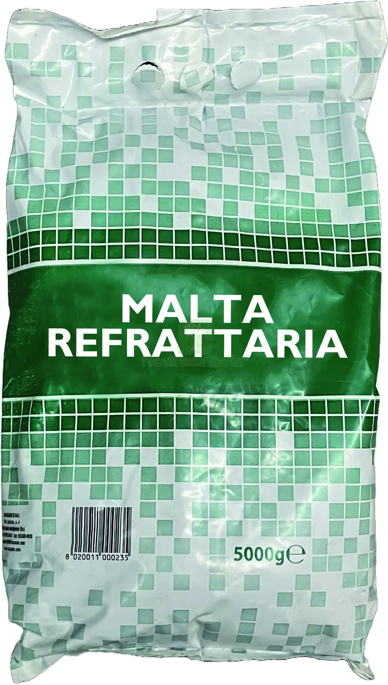 4PZ MALTA REFRATTARIA kg. 5 — Cemento, malte e collanti edili — rif. FERX.VIT58263
