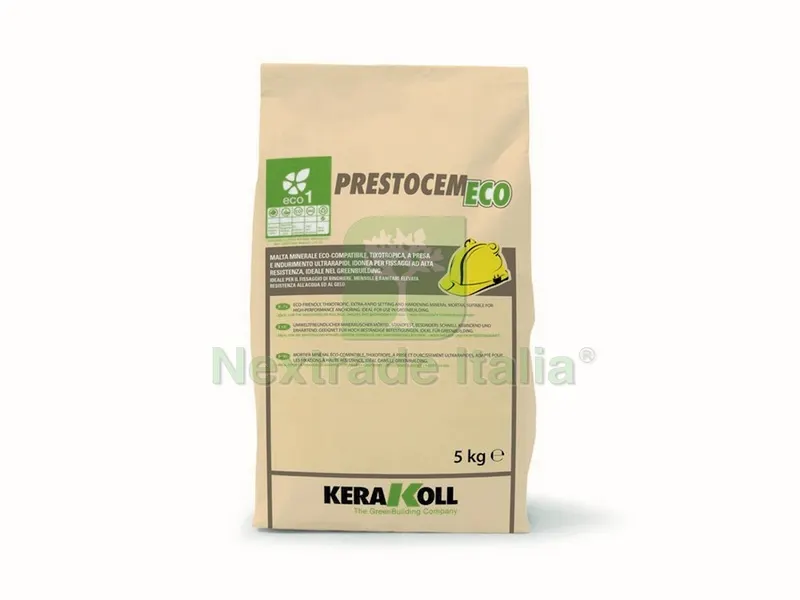 4PZ CEMENTO RAPIDO PRESTOCEM ECO kg. 5 — Cemento, malte e collanti edili — rif. FERX.VIT15655 4PZ CEMENTO RAPIDO PRESTOCEM ECO kg. 5 — Cemento, malte e collanti edili — rif. FERX.VIT15655