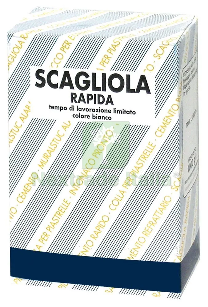 4PZ SCAGLIOLA RAPIDA IN POLVERE kg. 5 — Adesivi e sigillanti — rif. FERX.VIT15656 4PZ SCAGLIOLA RAPIDA IN POLVERE kg. 5 — Adesivi e sigillanti — rif. FERX.VIT15656