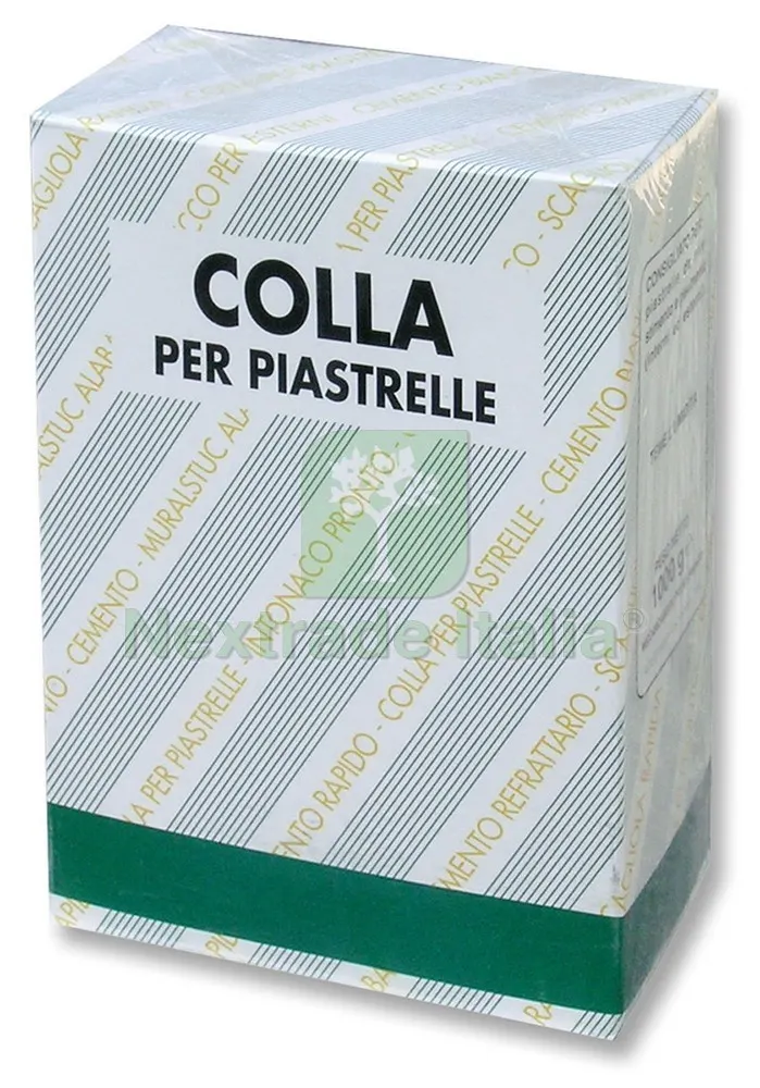 12PZ Colla per Piastrelle kg. 1 — Cemento, malte e collanti edili — rif. FERX.VIT24285