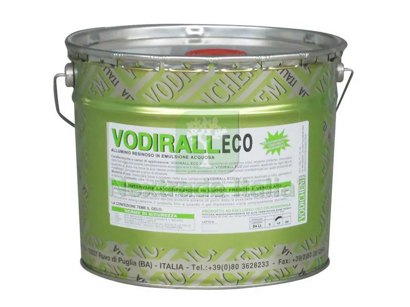 ALLUMINIO RESINOSO VODIRALL ECO lt. 10 — Vernici e smalti — rif. FERX.VIT37807