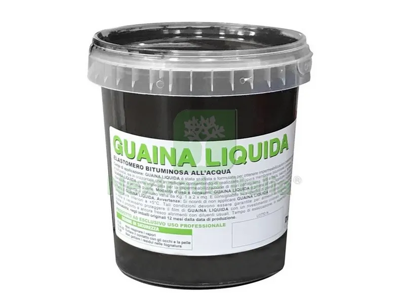 GUAINA LIQUIDA VODIPREN 90 NERA kg. 1 — Impermeabilizzanti e idrofughi — rif. FERX.VIT37794 GUAINA LIQUIDA VODIPREN 90 NERA kg. 1 — Impermeabilizzanti e idrofughi — rif. FERX.VIT37794