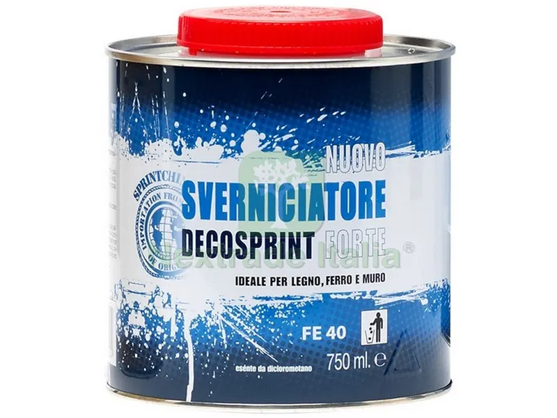 12PZ SVERNICIATORE DECOSPRINT lt. 0,75 — Accessori bagno — rif. FERX.VIT40408