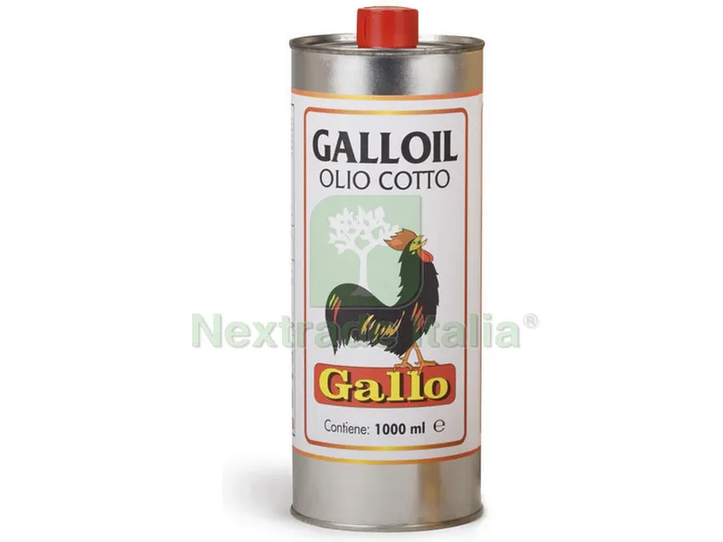 20PZ OLIO DI LINO COTTO GALLOIL lt. 1 — Pennelli e rulli — rif. FERX.VIT40410 20PZ OLIO DI LINO COTTO GALLOIL lt. 1 — Pennelli e rulli — rif. FERX.VIT40410