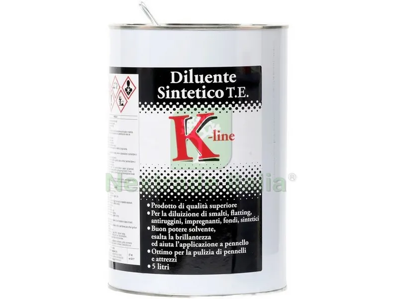 4PZ DILUENTE SINTETICO T.E. K-LINE lt. 5 — Diluenti e solventi — rif. FERX.VIT54342