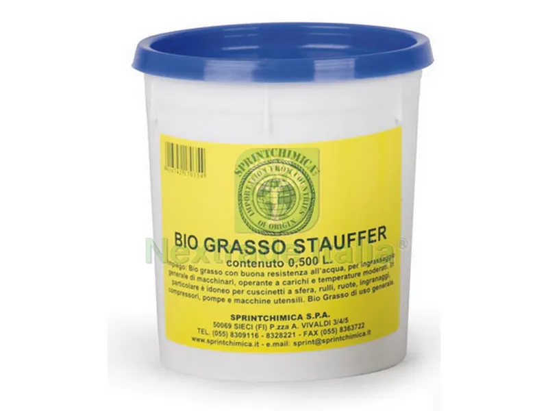 12PZ BIO-GRASSO STAUFFER ml. 500 — Lubrificanti e oli — rif. FERX.VIT40808 12PZ BIO-GRASSO STAUFFER ml. 500 — Lubrificanti e oli — rif. FERX.VIT40808
