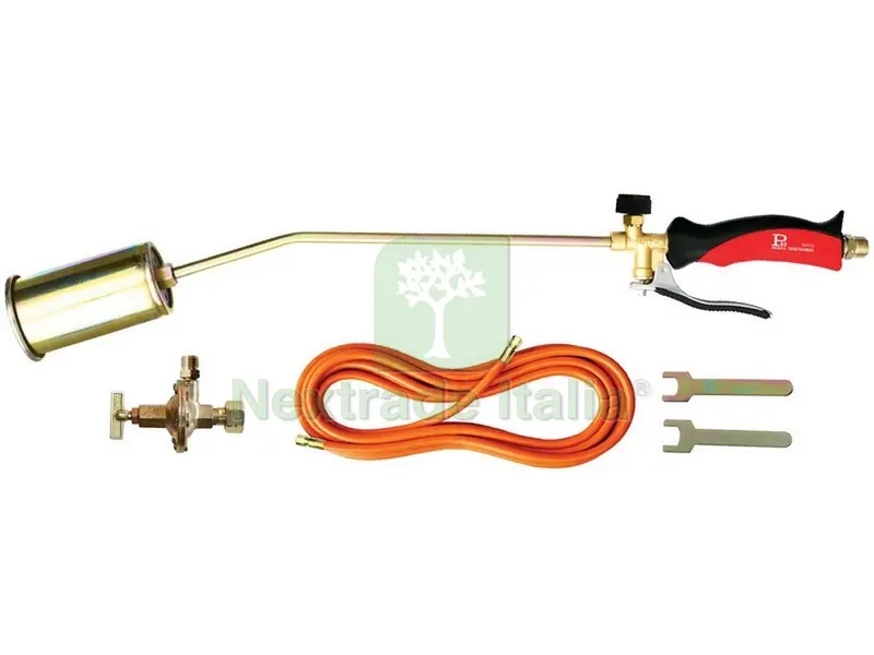 KIT PER SALDATURA A GAS (cannelllo cm. 70+ bruciatore Ø mm.60) — Saldatrici e accessori — rif. FERX.VIT42631 KIT PER SALDATURA A GAS (cannelllo cm. 70+ bruciatore Ø mm.60) — Saldatrici e accessori — rif. FERX.VIT42631