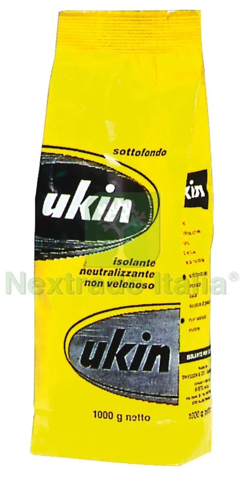 ISOLANTE DI SOTTOFONDO UKIN kg. 1 — Scarichi e sifoni — rif. FERX.VIT12479 ISOLANTE DI SOTTOFONDO UKIN kg. 1 — Scarichi e sifoni — rif. FERX.VIT12479