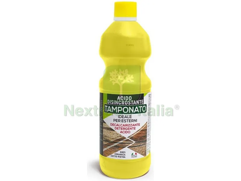 12PZ ACIDO DISINCROSTANTE TAMPONATO lt. 1 — Detergenti e pulitori casa — rif. FERX.VIT52191