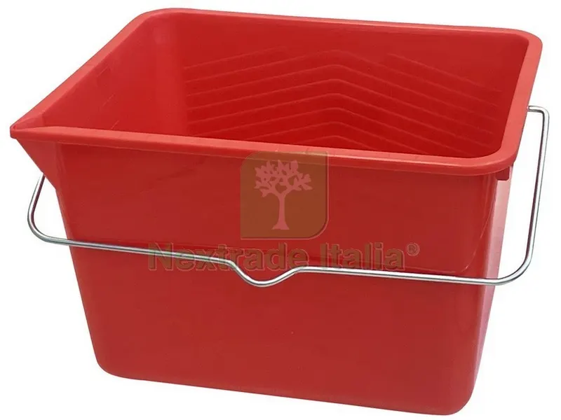 SECCHIO RETTANGOLARE PER IDROPITTURE lt. 8 — Casalinghi e organizzazione — rif. FERX.VIT54004 SECCHIO RETTANGOLARE PER IDROPITTURE lt. 8 — Casalinghi e organizzazione — rif. FERX.VIT54004