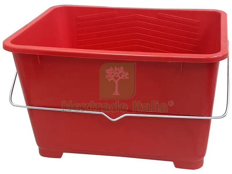 SECCHIO RETTANGOLARE PER IDROPITTURE lt. 14 — Casalinghi e organizzazione — rif. FERX.VIT54005 SECCHIO RETTANGOLARE PER IDROPITTURE lt. 14 — Casalinghi e organizzazione — rif. FERX.VIT54005