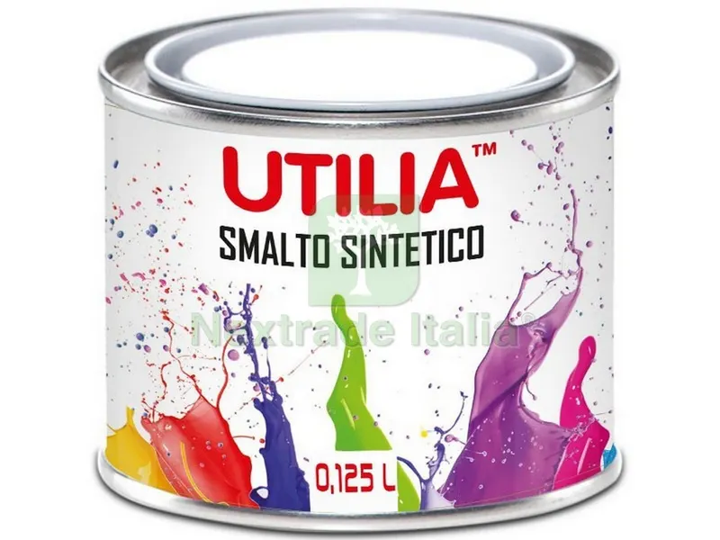 6PZ SMALTO SINTETICO ml. 125 Nero opaco — Vernici e smalti — rif. FERX.VIT49764 6PZ SMALTO SINTETICO ml. 125 Nero opaco — Vernici e smalti — rif. FERX.VIT49764