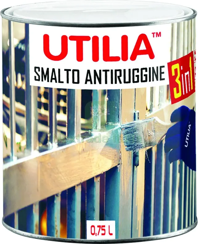 6PZ SMALTO ANTIRUGGINE ml. 750 Bianco opaco — Vernici e smalti — rif. FERX.VIT54215 6PZ SMALTO ANTIRUGGINE ml. 750 Bianco opaco — Vernici e smalti — rif. FERX.VIT54215