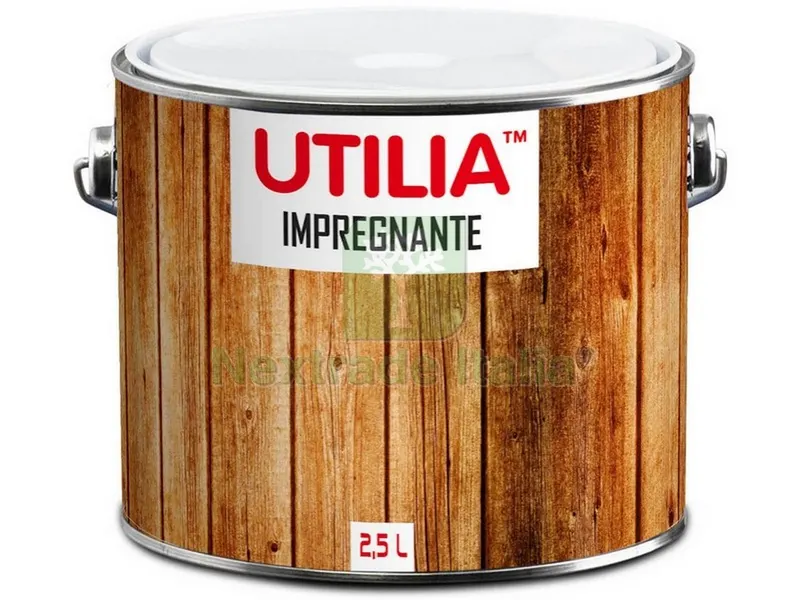 2PZ IMPREGNANTE lt. 2,5 Noce chiaro — Vernici e smalti — rif. FERX.VIT50504 2PZ IMPREGNANTE lt. 2,5 Noce chiaro — Vernici e smalti — rif. FERX.VIT50504