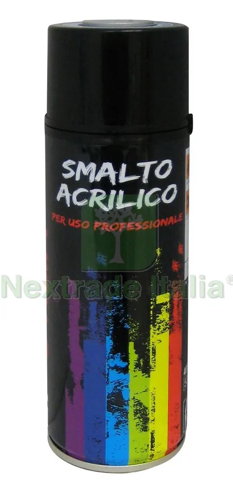 6PZ VERNICE SPRAY ml. 400 Nero opaco RAL 9005 — Bombolette e vernici spray — rif. FERX.VIT10171 6PZ VERNICE SPRAY ml. 400 Nero opaco RAL 9005 — Bombolette e vernici spray — rif. FERX.VIT10171