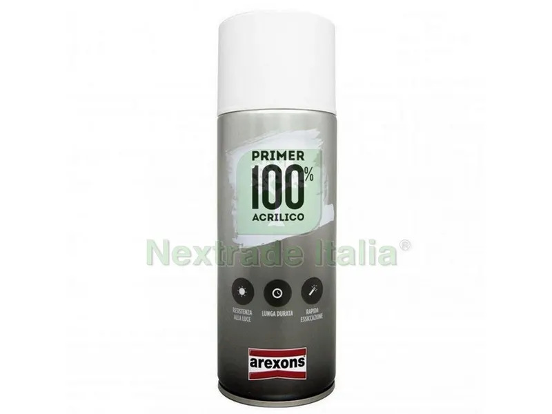 6PZ VERNICE SPRAY ml. 400 Primer 100% Acrilico Fondo aggrappante — Vernici e smalti — rif. FERX.VIT36032
