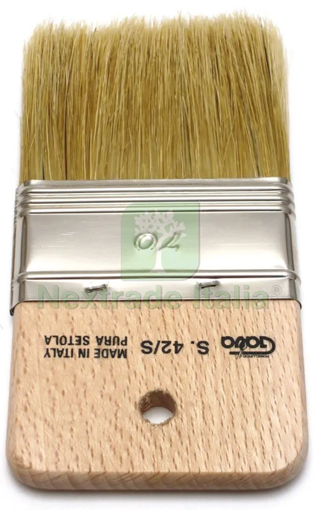 6PZ PENNELLESSA SPALTER MANICO CORTO 42/S n.100 — Pennelli e rulli — rif. FERX.VIT26689