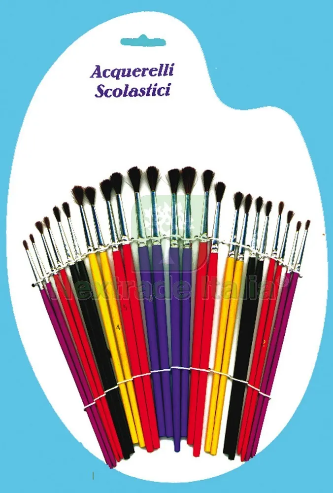 PENNELLI ACQUERELLI PER SCUOLA 24 PZ. — Articoli per ufficio — rif. FERX.VIT14985 PENNELLI ACQUERELLI PER SCUOLA 24 PZ. — Articoli per ufficio — rif. FERX.VIT14985