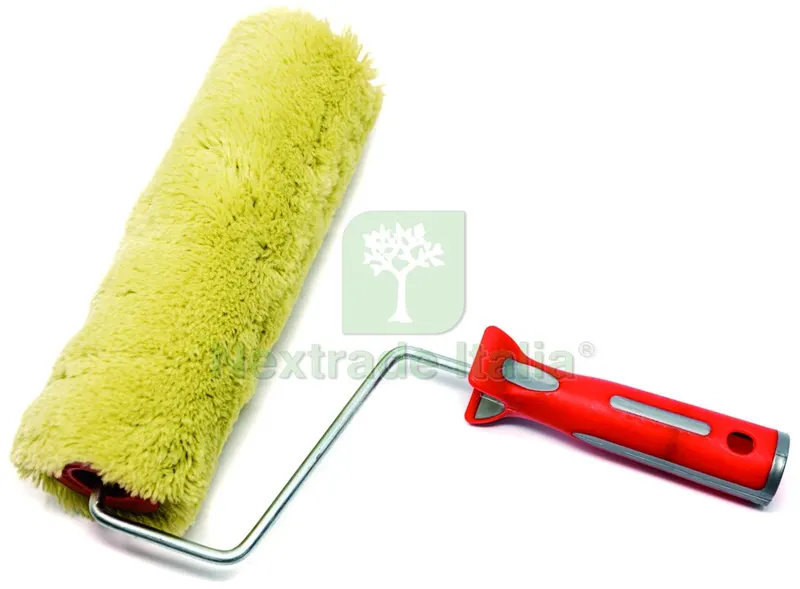 RULLO IN ACRILICO VERDE ANTISOLVENTE CON MANICO mm.200 — Diluenti e solventi — rif. FERX.VIT59825