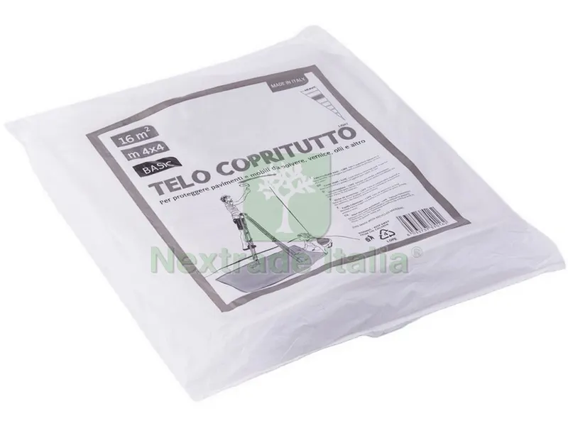 25PZ TELO COPRITUTTO mq. 16 gr. 730 — Teli e film di protezione — rif. FERX.VIT53820