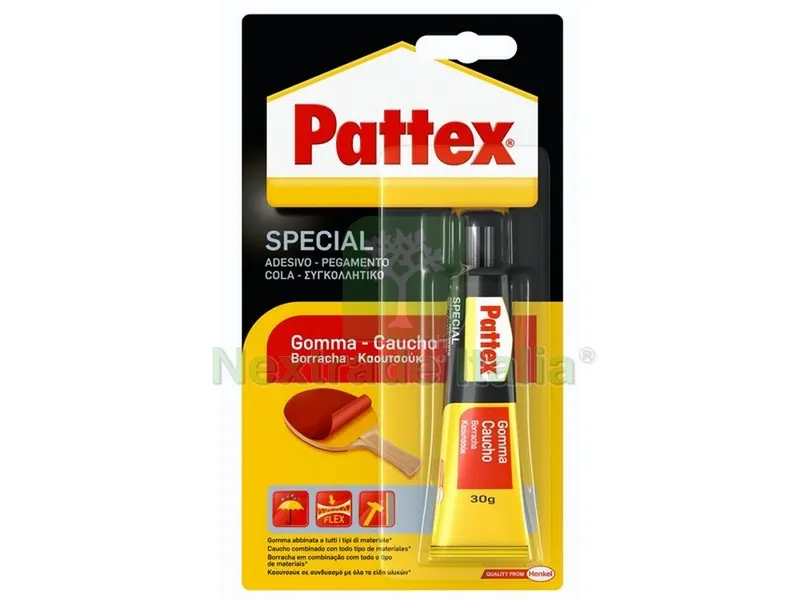 6PZ ADESIVO PATTEX SPECIAL GOMMA gr. 30 — Adesivi e sigillanti — rif. FERX.VIT54385 6PZ ADESIVO PATTEX SPECIAL GOMMA gr. 30 — Adesivi e sigillanti — rif. FERX.VIT54385