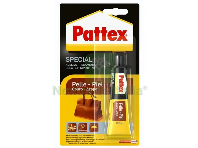 6PZ ADESIVO PATTEX SPECIAL PELLE gr. 30 — Adesivi e sigillanti — rif. FERX.VIT54386 6PZ ADESIVO PATTEX SPECIAL PELLE gr. 30 — Adesivi e sigillanti — rif. FERX.VIT54386