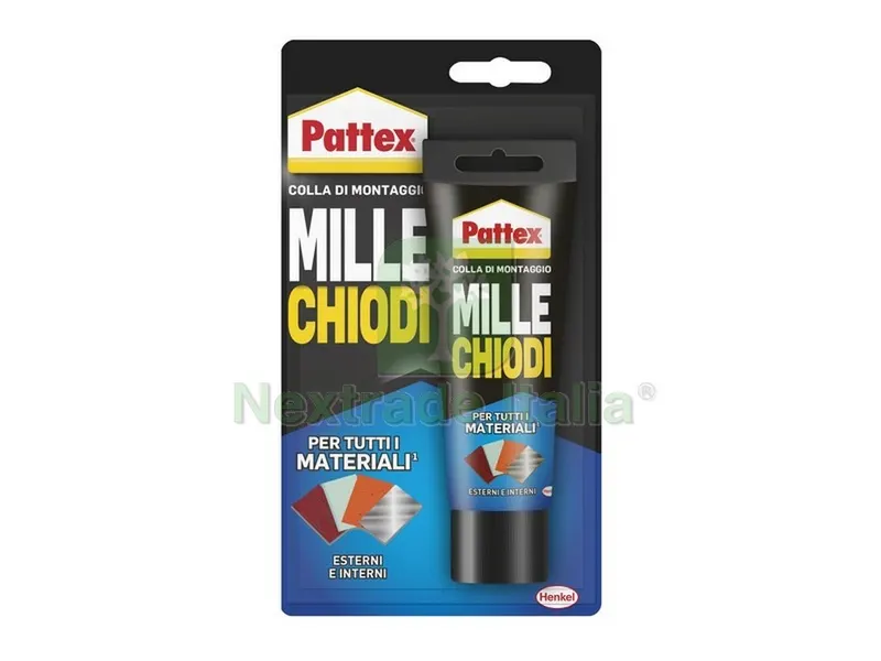 Colla Pattex Mille Chiodi Resistente Acqua gr. 100 — Chiodi e graffe — rif. FERX.VIT29175