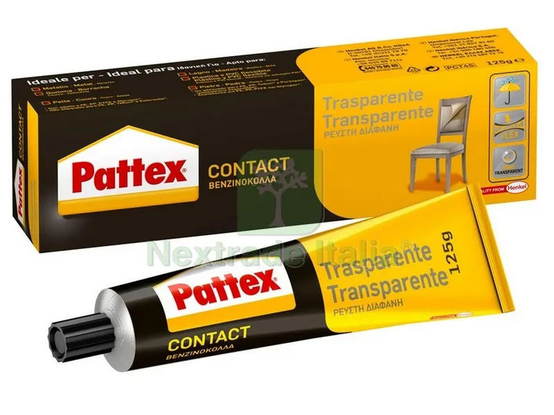 COLLA PATTEX CONTACT ADESIVO TRASPARENTE gr. 50 — Adesivi e sigillanti — rif. FERX.VIT48751