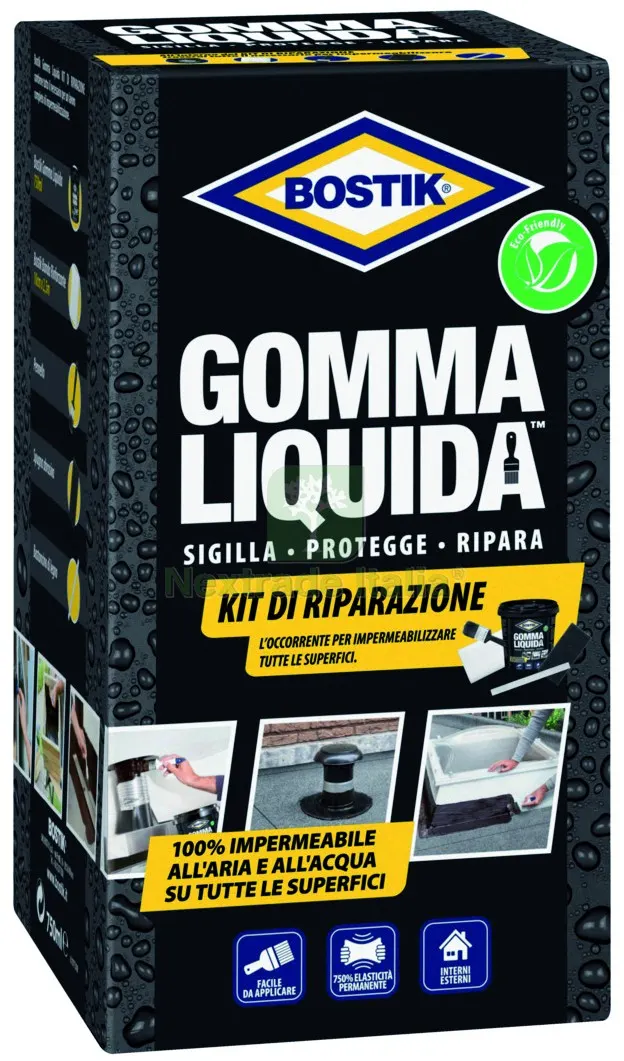 Uhu Bison GOMMA LIQUIDA BOSTIK KIT DI RIPARAZIONE gr. 750 — Adesivi e sigillanti — rif. FERX.VIT58708 Uhu Bison GOMMA LIQUIDA BOSTIK KIT DI RIPARAZIONE gr. 750 — Adesivi e sigillanti — rif. FERX.VIT58708