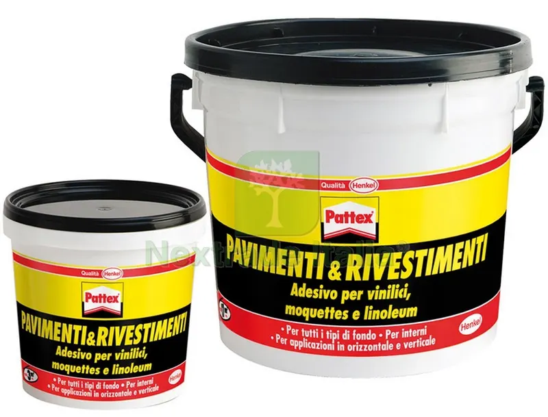 COLLA PATTEX PAVIMENTI & RIVESTIMENTI kg. 5 — Adesivi e sigillanti — rif. FERX.VIT9573 COLLA PATTEX PAVIMENTI & RIVESTIMENTI kg. 5 — Adesivi e sigillanti — rif. FERX.VIT9573