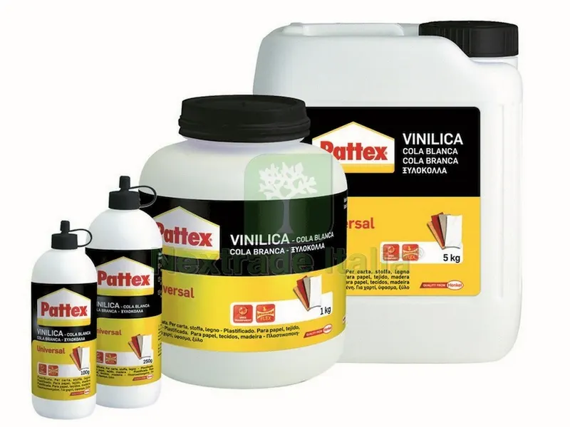 12PZ Colla Pattex Vinilica Universal kg. 1 — Adesivi e sigillanti — rif. FERX.VIT31912