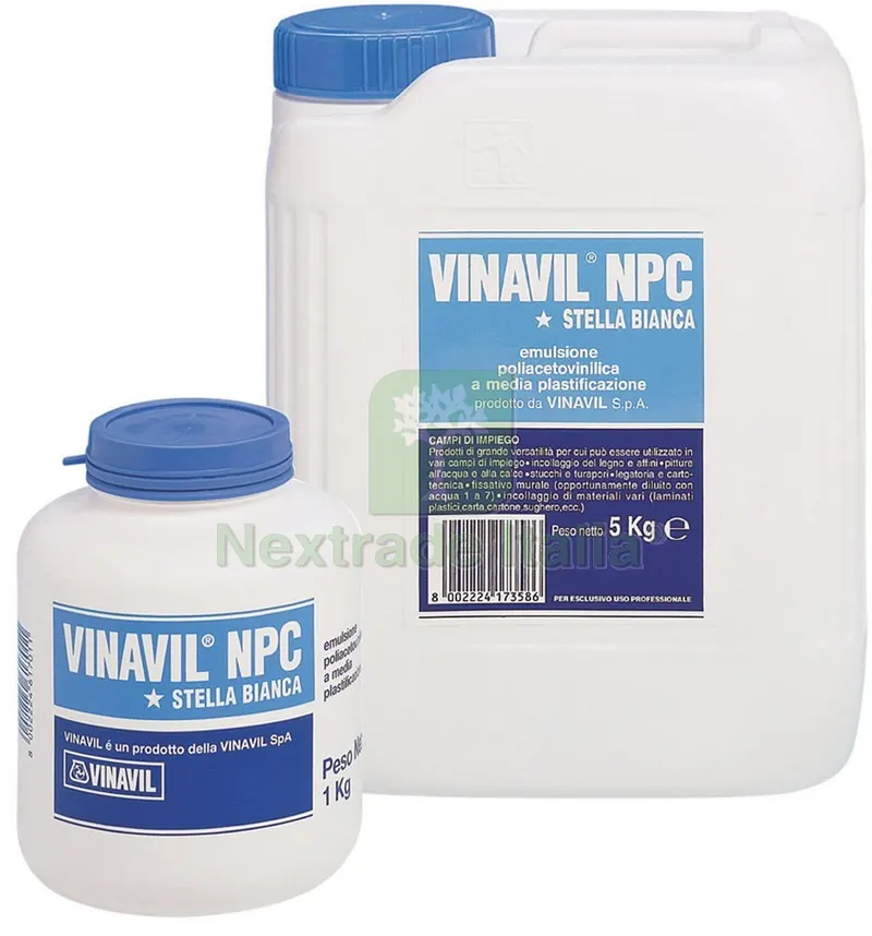 6KG COLLA VINAVIL NPC kg. 1 KG 6 — Adesivi e sigillanti — rif. FERX.VIT3097 6KG COLLA VINAVIL NPC kg. 1 KG 6 — Adesivi e sigillanti — rif. FERX.VIT3097
