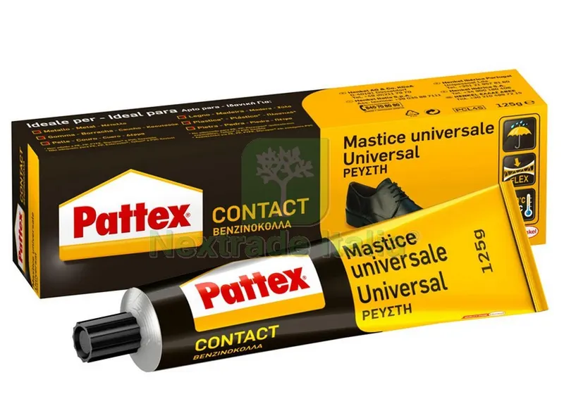 COLLA PATTEX CONTACT MASTICE UNIVERSALE gr.125 — Adesivi e sigillanti — rif. FERX.VIT736 COLLA PATTEX CONTACT MASTICE UNIVERSALE gr.125 — Adesivi e sigillanti — rif. FERX.VIT736